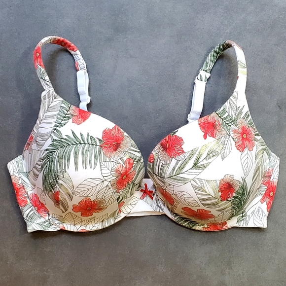 Cacique Intimates & Sleepwear Cacique Cotton Boost Plunge Bra 38ddd